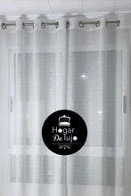 Cargar imagen en el visor de la galería, Visillo blanco brillo
